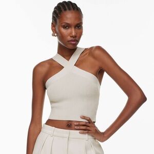 Babaton Sculpt Knit Criss Cross Tank